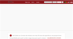 Desktop Screenshot of galebimoveis.com.br