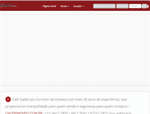 Tablet Screenshot of galebimoveis.com.br